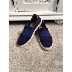 UGG Shoes Women's 8.5 Alameda Sammy Blue  Knit Sneakers Casual Slip On Loafers